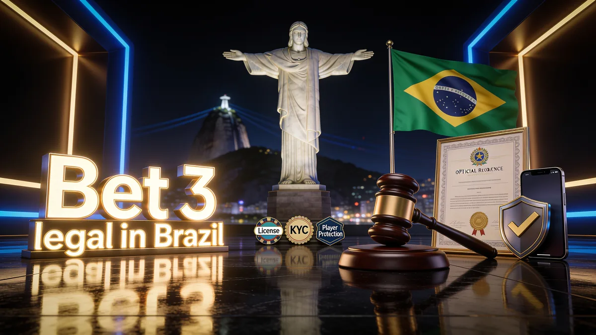 A Bet 3 é legal e segura no Brasil? para jogadores no Brasil